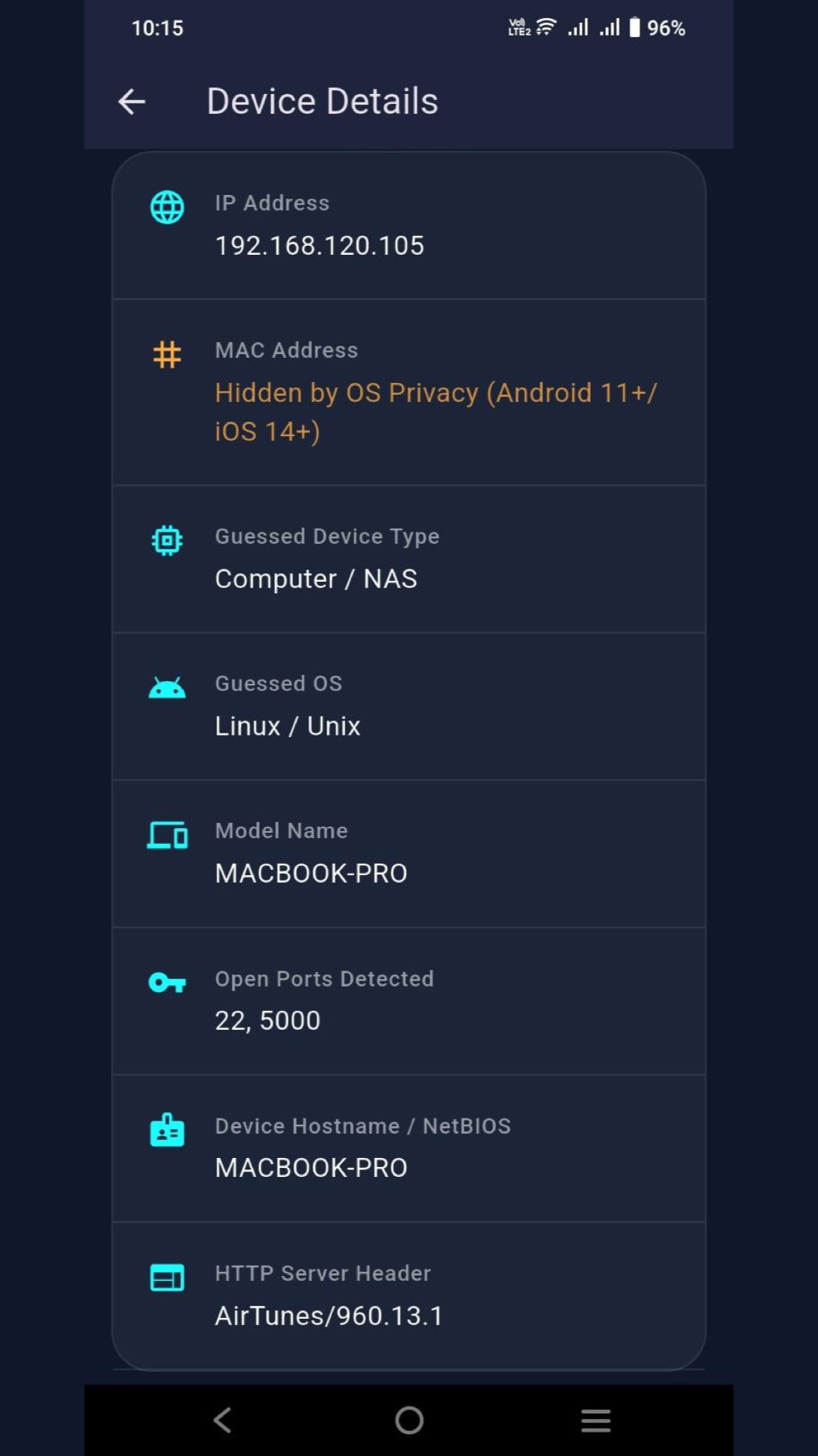 Device List